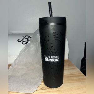 2025 “Salem Runs On Dunkin” Tumbler Collectible New